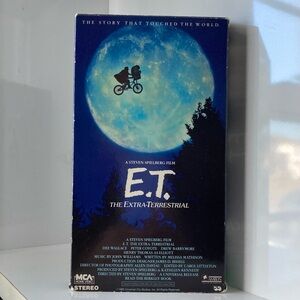 Vintage MCA Home Video 
E.T.  The Extra-Terrestrial